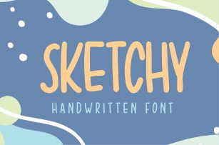 Sketchy - Handwriten Font Font Download