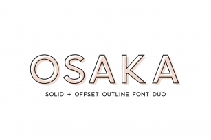 Osaka | Designer Font Duo Font Download