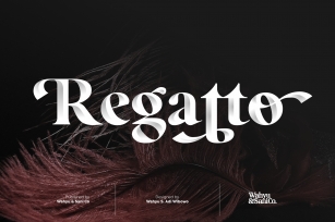 Regatto | Venetian Style Font Font Download