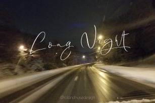 Long Night Font Download