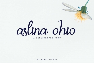 Aslina Ohio Font Download