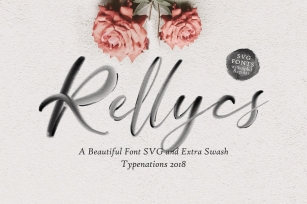 Rellycs OpenType SVG Font Download
