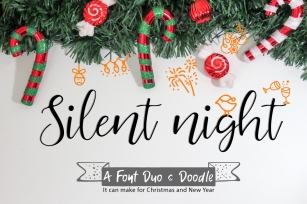 Silent night Font Download