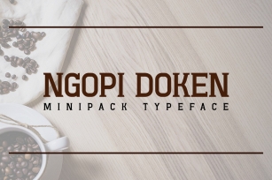 Ngopi-Doken Minipack Typeface Font Download