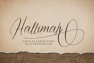 Hallimah Script Font Font Download