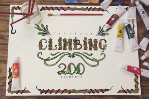 Climbing Fonts Extras Font Download