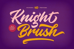 Knight Brush Font Download