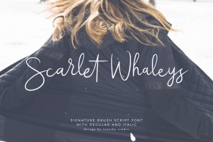 Scarlet Whaleys Script Font Download