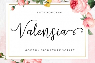 Valensia Script Font Download