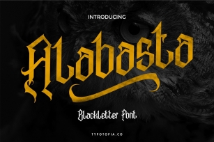 Alabasta - The Blackletter Font Font Download