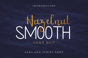 Hazelnut smooth Font Download
