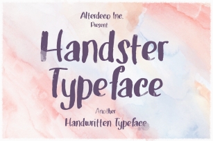 Handster typeface Font Download