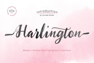 Harlington Font Download