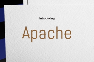 Apache Font Download