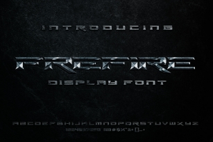 free fire display font Font Download