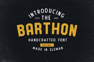 Barthon Typeface Combo 7Fonts! Font Download