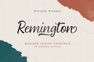 Remington Modern Script Font Download