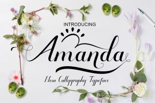 Amanda+bonus Font Download