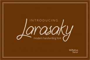 Larasaky | Handwriting Font Font Download