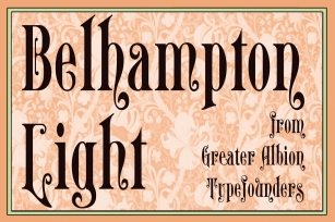 Belhampton Light Font Download
