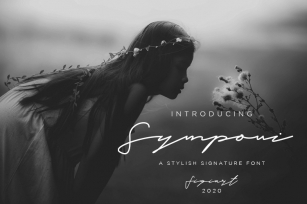 Symponi Font signature Font Download