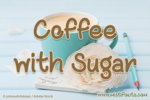 Coffee with Sugar Font Download