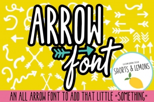 SUPER ARROW FONT Font Download