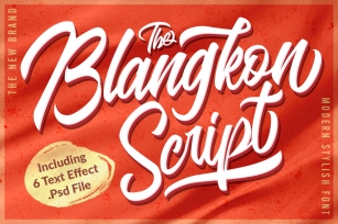 The Blangkon Script Font Download