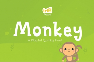 Monkey - Quirky Playful Font Font Download