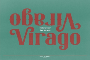 Virago - Modern Serif Font Download