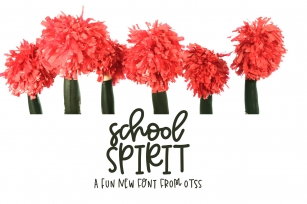School Spirit Font Download