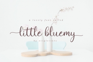 Little Bluemy Font Download