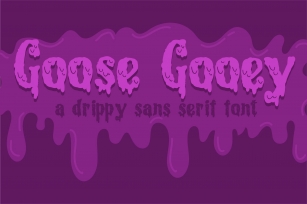 PN Goose Gooey Font Download