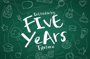 Five Years Typeface Font Download