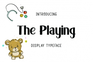 The Playing 3 Falimy Font Download