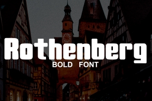 Rothenberg Bold Font Download