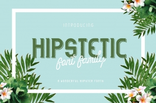 Hipstetic font family Intro sale! Font Download