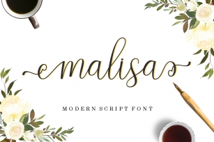 malisa script Font Download