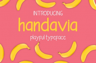 handavia font Font Download