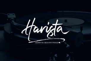 Harista Script Font Download