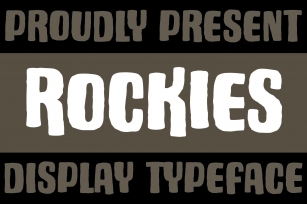 Rockies - Rough Font Font Download