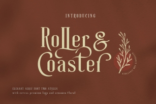 Roller Coaster Elegant Serif Extra Font Download