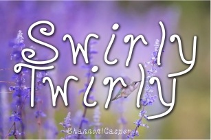 Swirly Twirly Fun Font Font Download