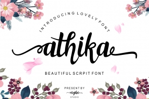 Athika Lovely Font Font Download