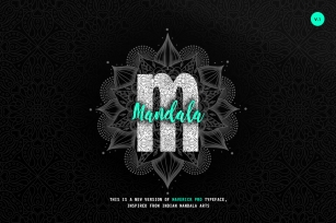 Maverick Mandala - Textured Typeface Font Download