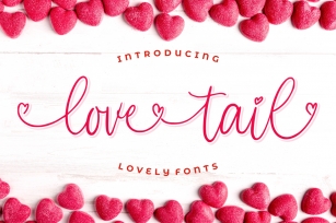 Love Tail | Lovely Font Font Download
