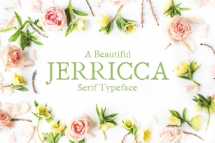Jerricca Serif Typeface Font Download