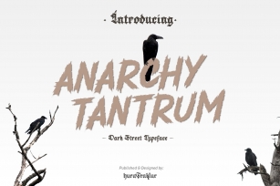 Anarchy Tantrum Font Download