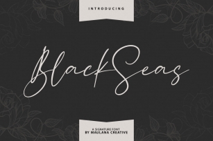 Blackseas Signature Font Font Download