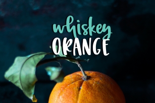 Whiskey Orange Font Download